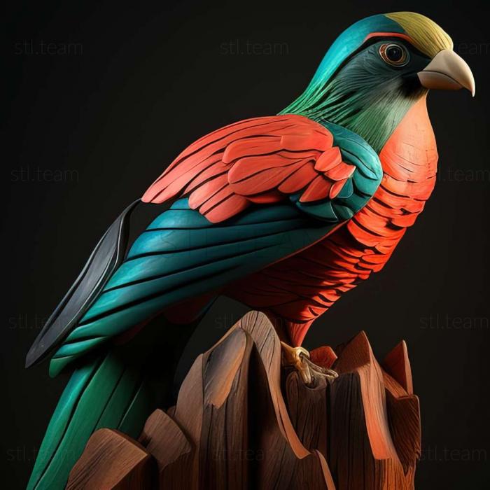 3D model Primotrogon (STL)